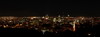 Montreal at night Mount Royal panorama