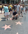 The stars Hollywood boulevard