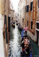 Traffic jam in Venice